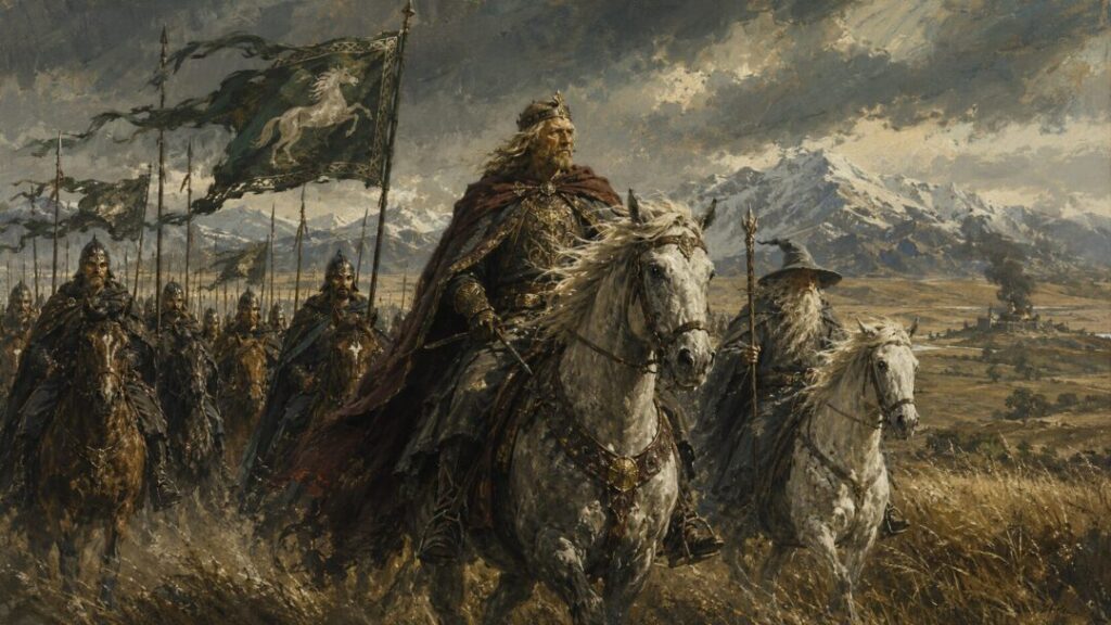 The march of the king's army