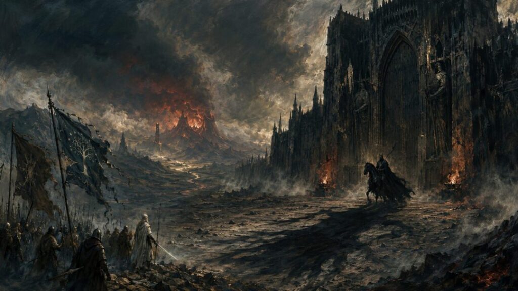The march toward the dark gate