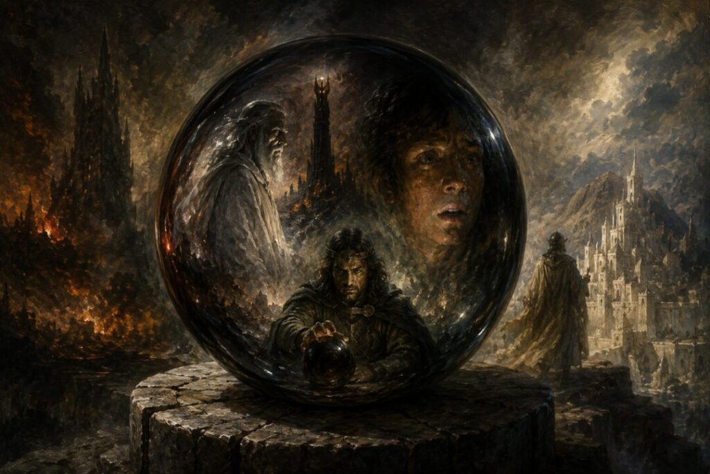 The orb of visions and fate