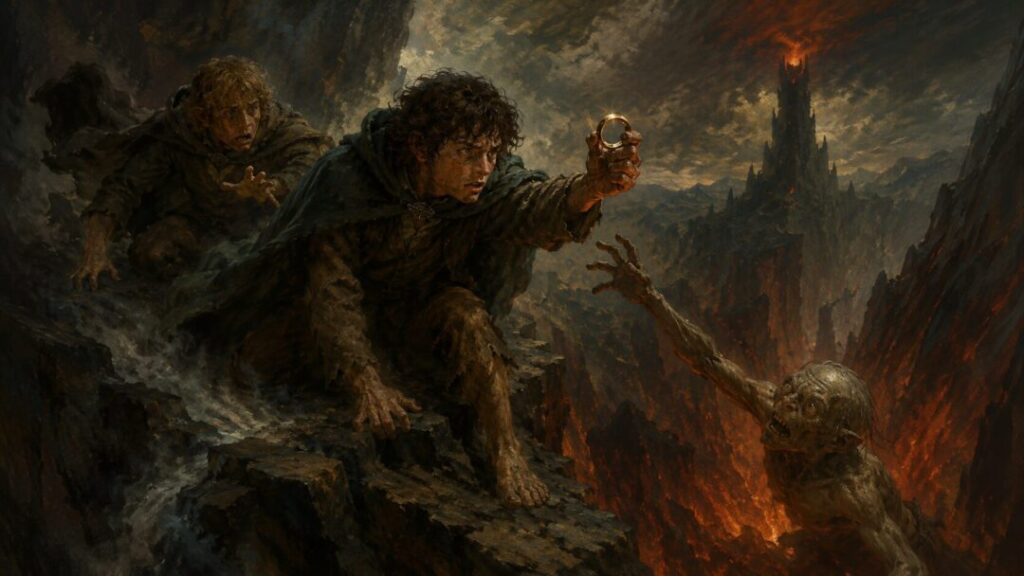 The perilous ring of destiny