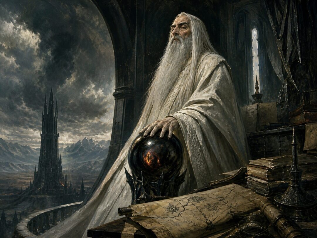 The sorcerer’s tower of dark power