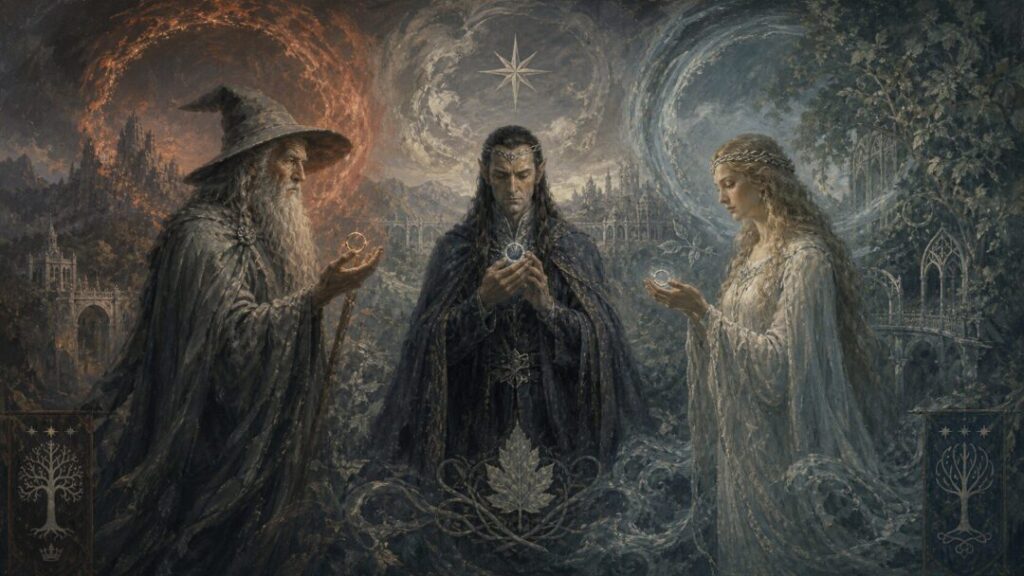 The three rings of destiny