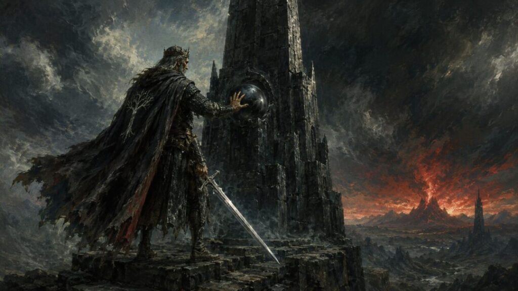 The warrior and the dark tower
