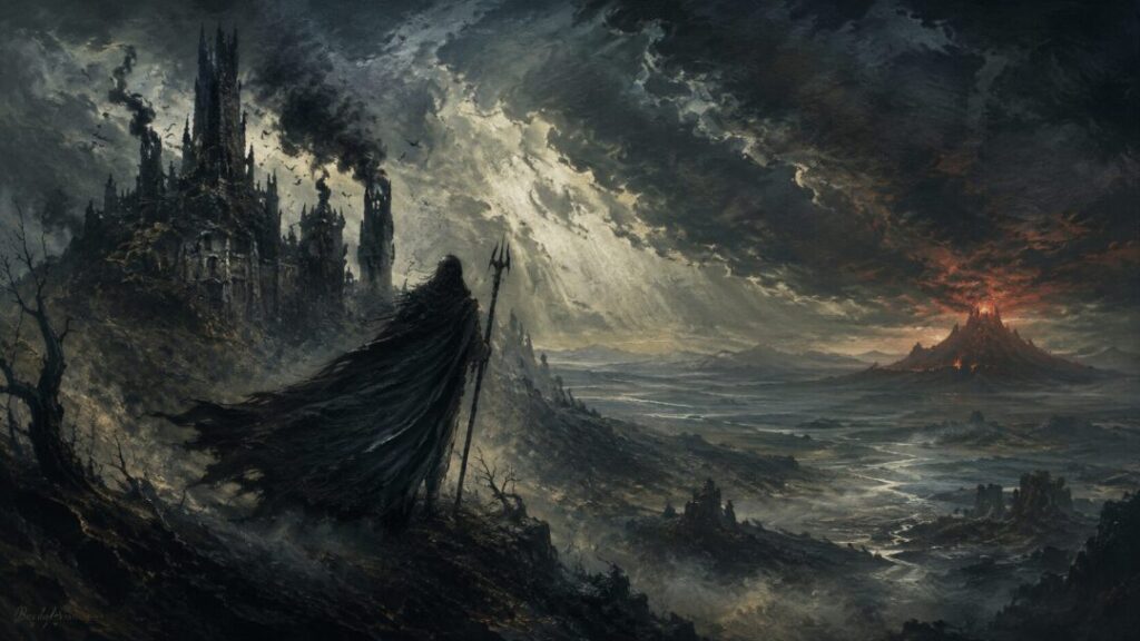The watcher of the desolate lands