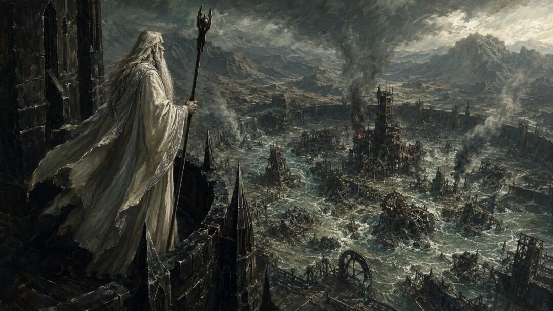 The watcher of the ruins
