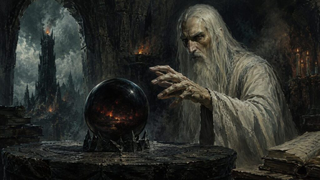 The wizard and the dark orb lotr