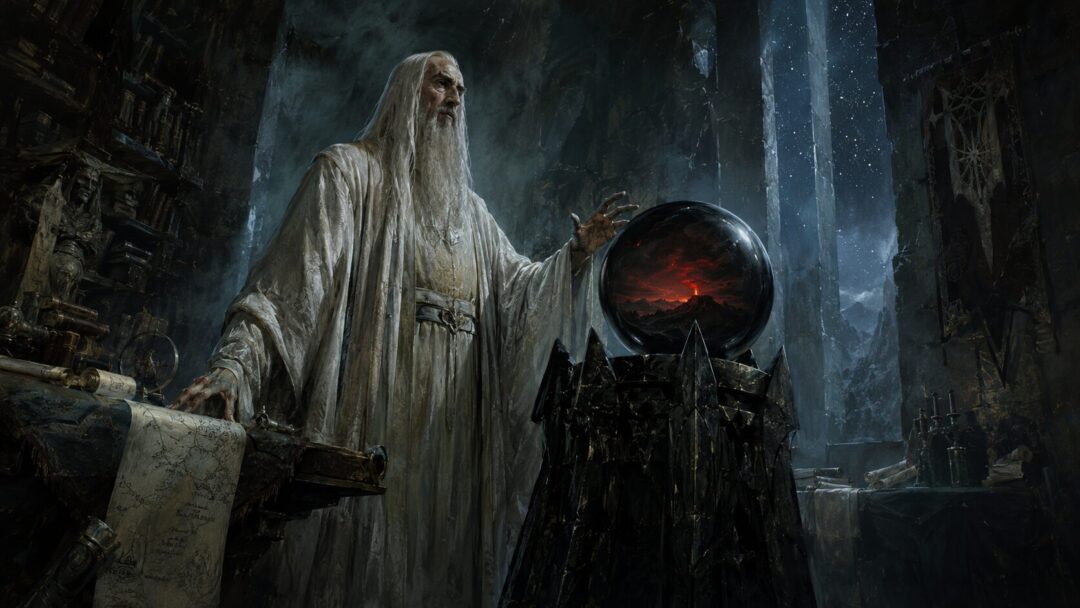 The wizard and the dark orb