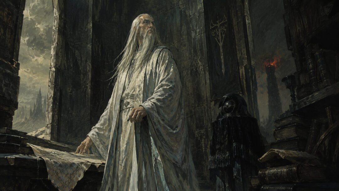 The wizard of the ancient tower