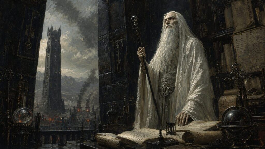 The wizard's tower of secrets