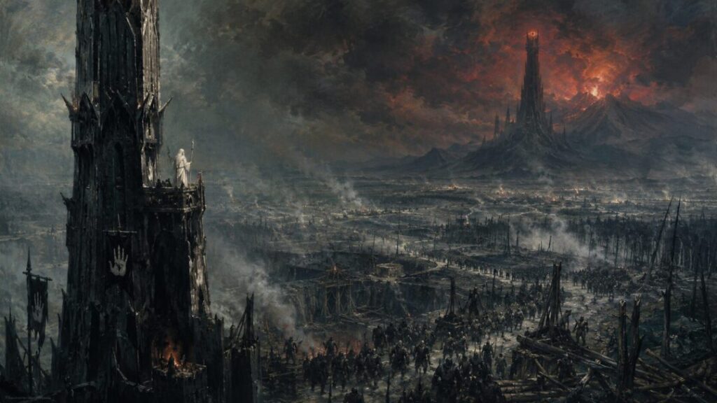 Tower of the dark horizon