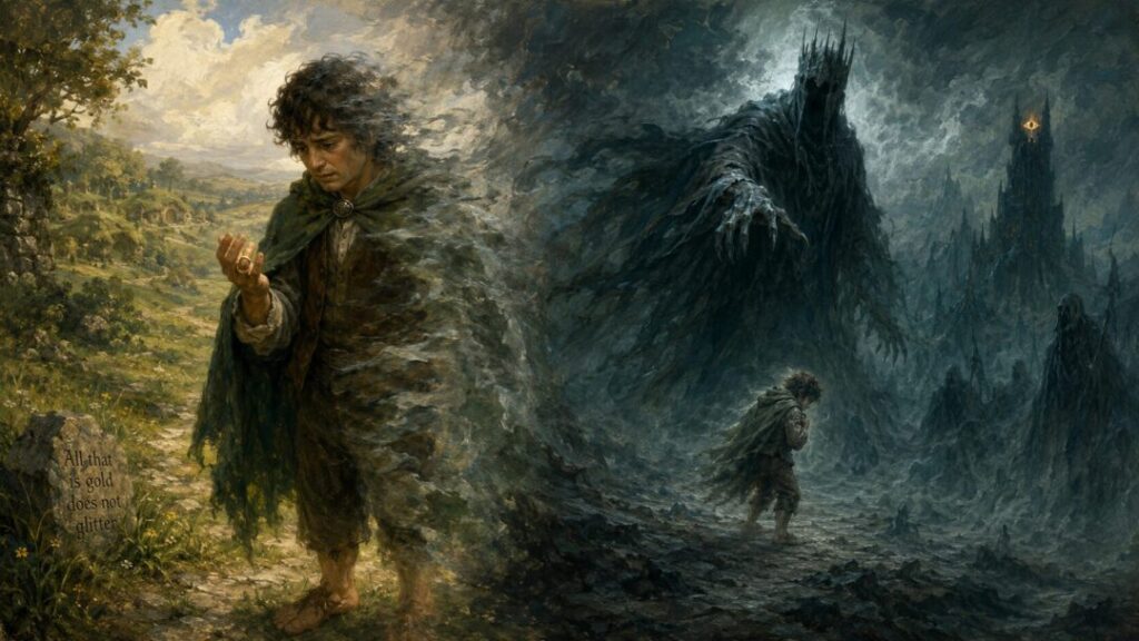 Transition between light and darkness