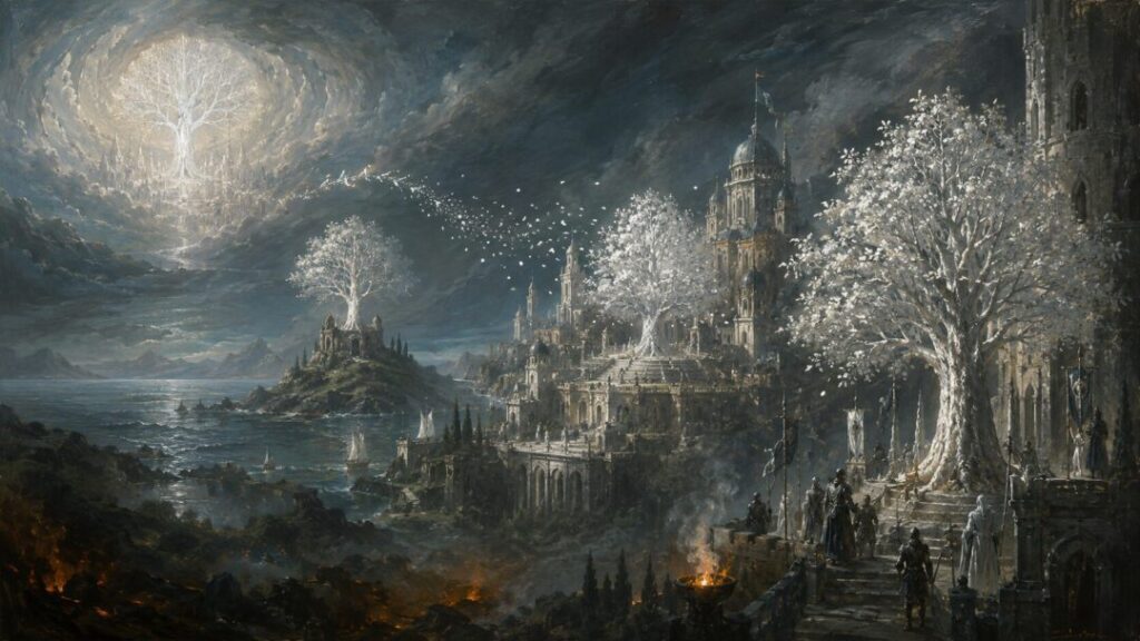 Whispers of the luminous city