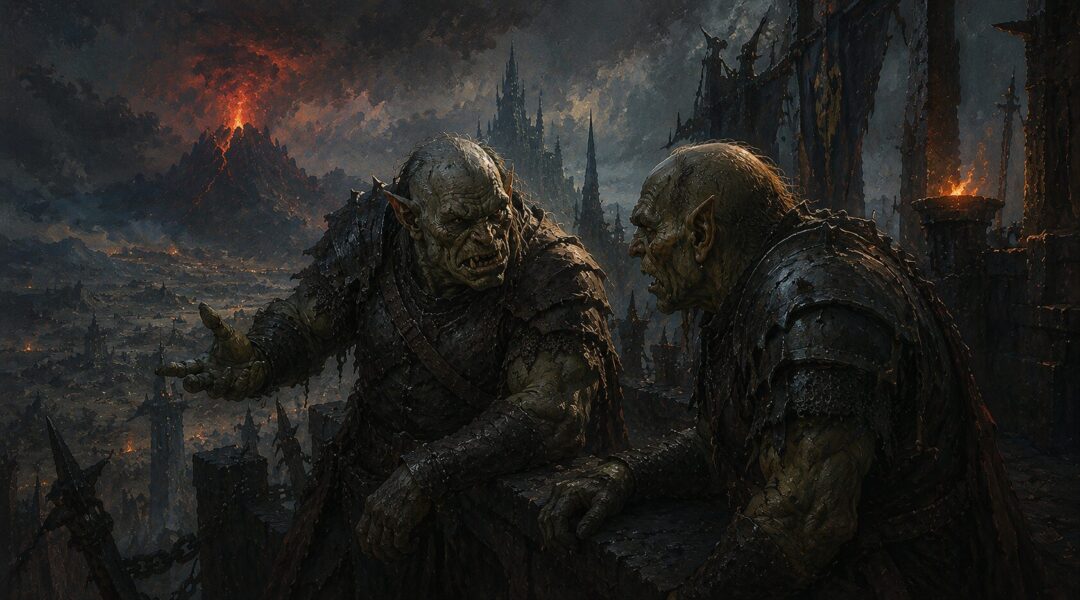 Symbolic depiction of true creation opposed to Morgoth’s corrupting power in Middle-earth