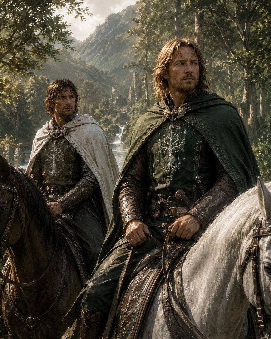 Beregond serves as Captain under Faramir in the restored land of Ithilien.