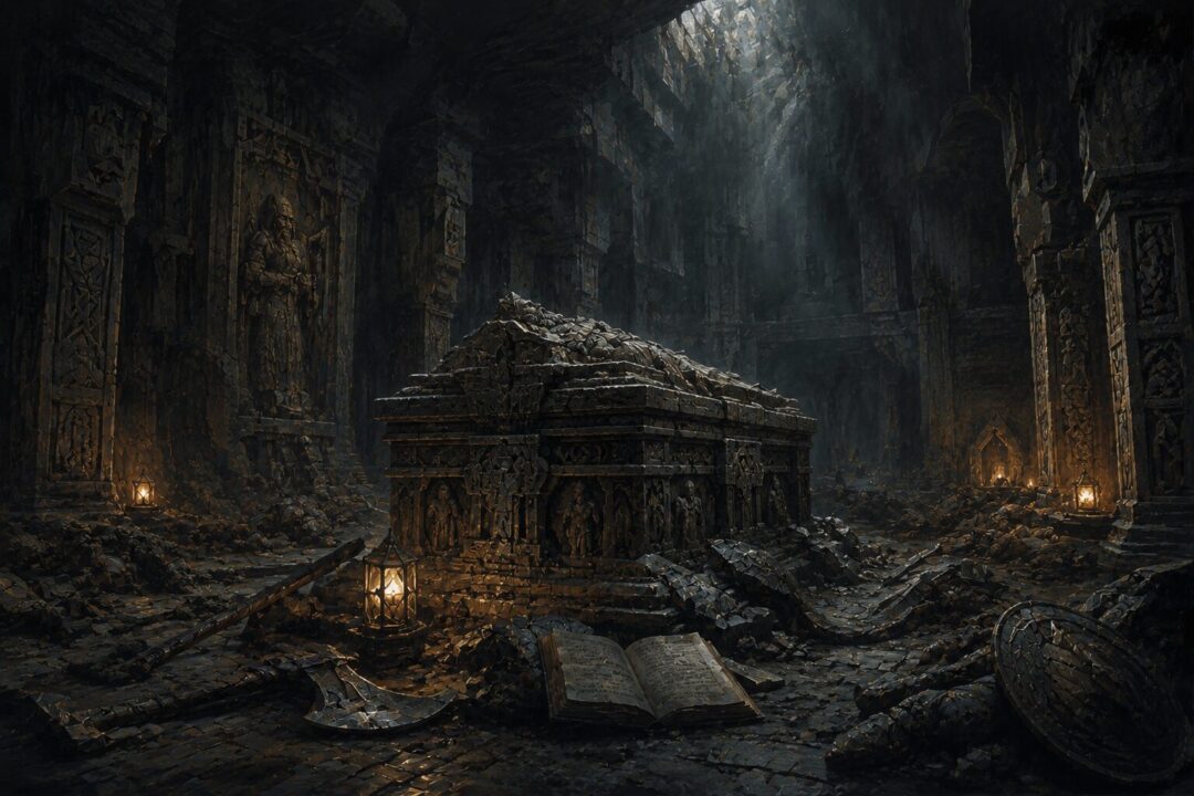 Multiple generations of Dwarves living and remembering within the same enduring mountain hall.