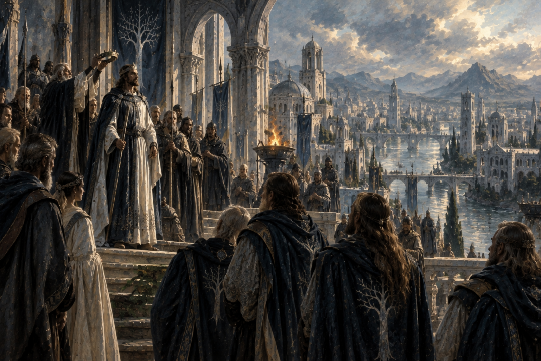 An early King of Gondor in Osgiliath continuing the Quenya royal naming tradition of Númenor